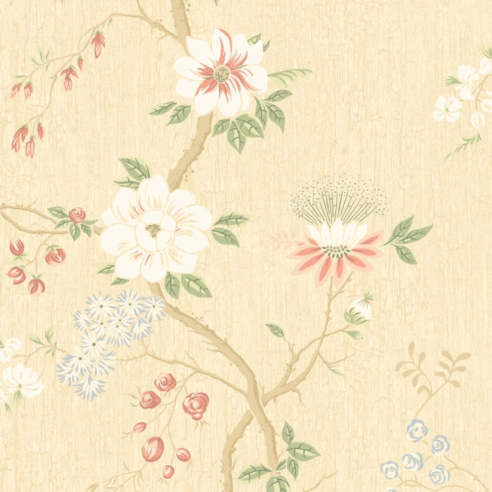 Cole &amp; Son Botanical ~Botanica~ Camellia behang 115/8023