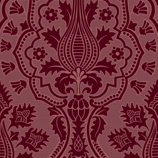 Cole &amp; Son The Pearwood Collection Pugin Palace Flock behang 116/9034