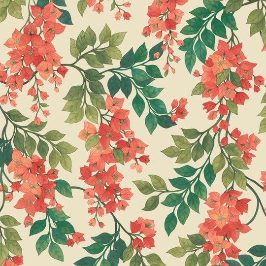 Cole &amp; Son Seville Bougainvillea behang 117/6016