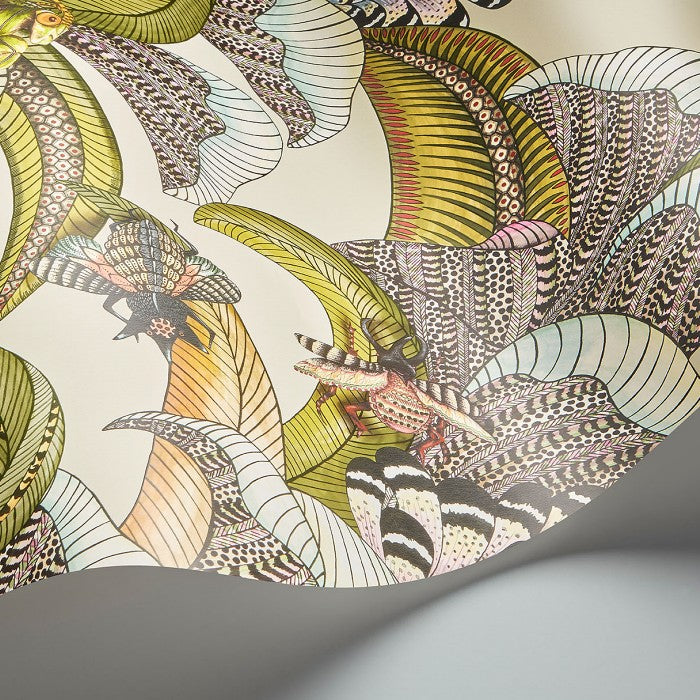 Cole & Son Ardmore - Jabula Hoopoe Leaves behang 119/1001