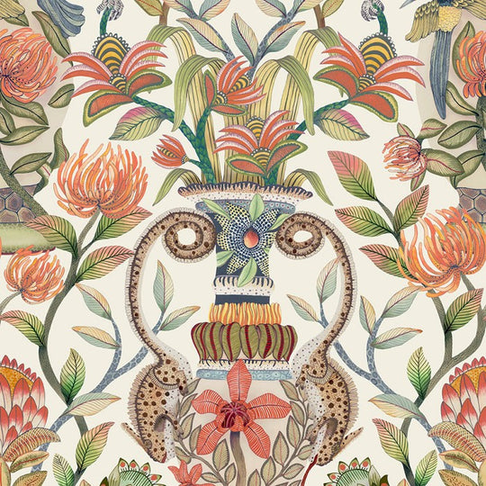 Cole &amp; Son Ardmore - Jabula Protea Garden Silk behang 119/10045