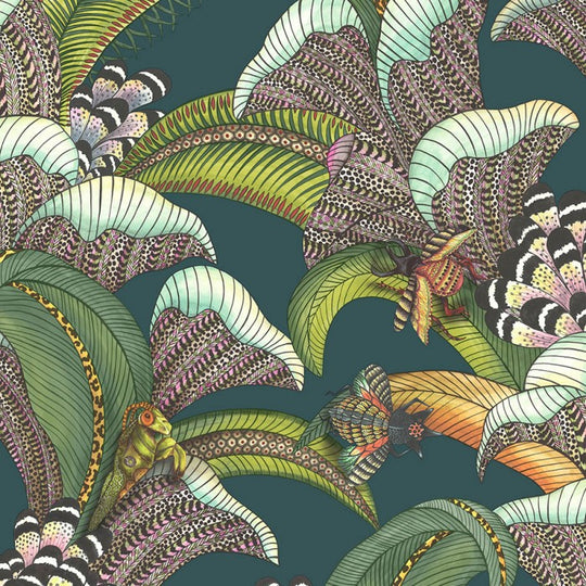 Cole &amp; Son Ardmore - Jabula Hoopoe Leaves behang 119/1007