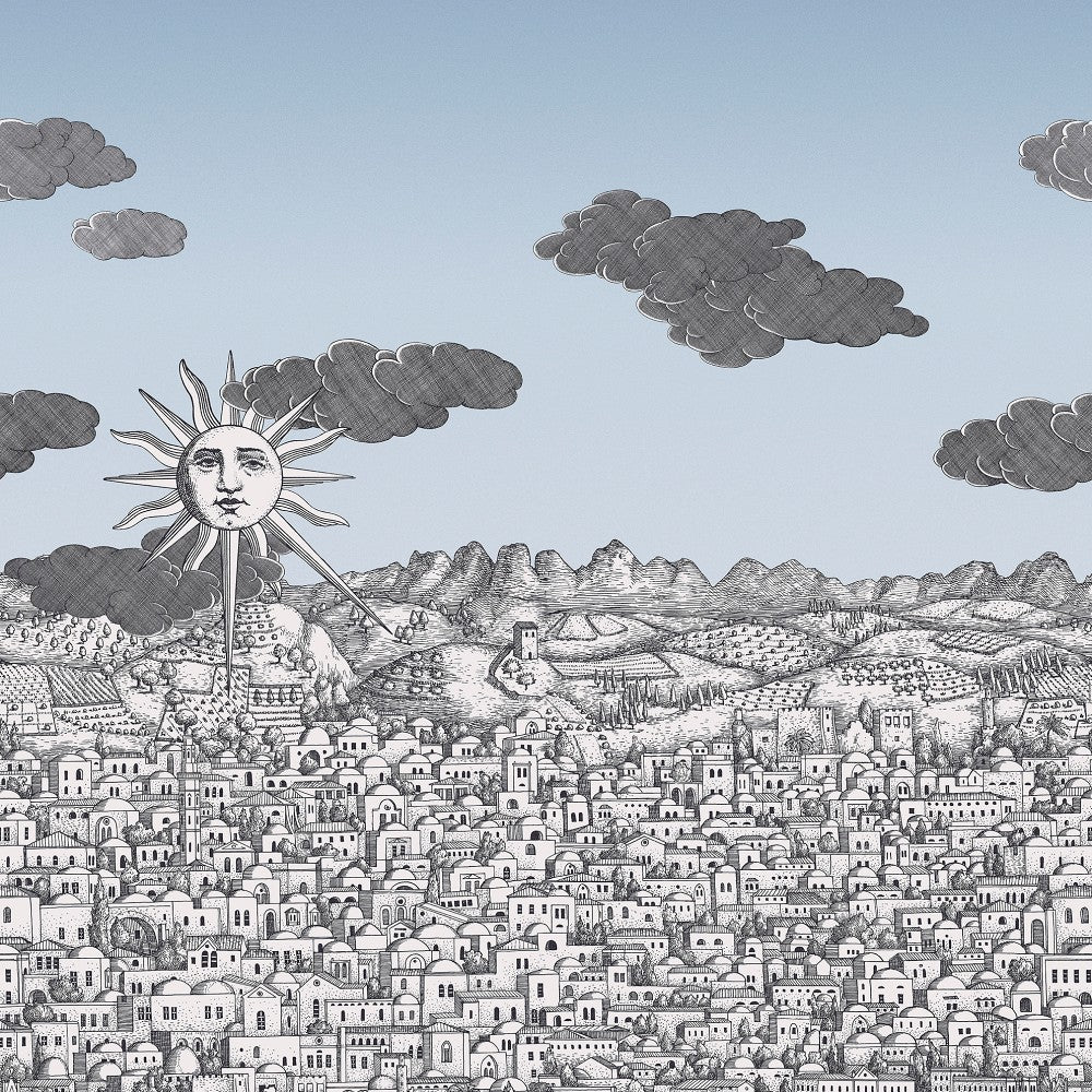 Cole &amp; Son Fornasetti Senza Tempo II Vista Mediterranea behang 123/3014