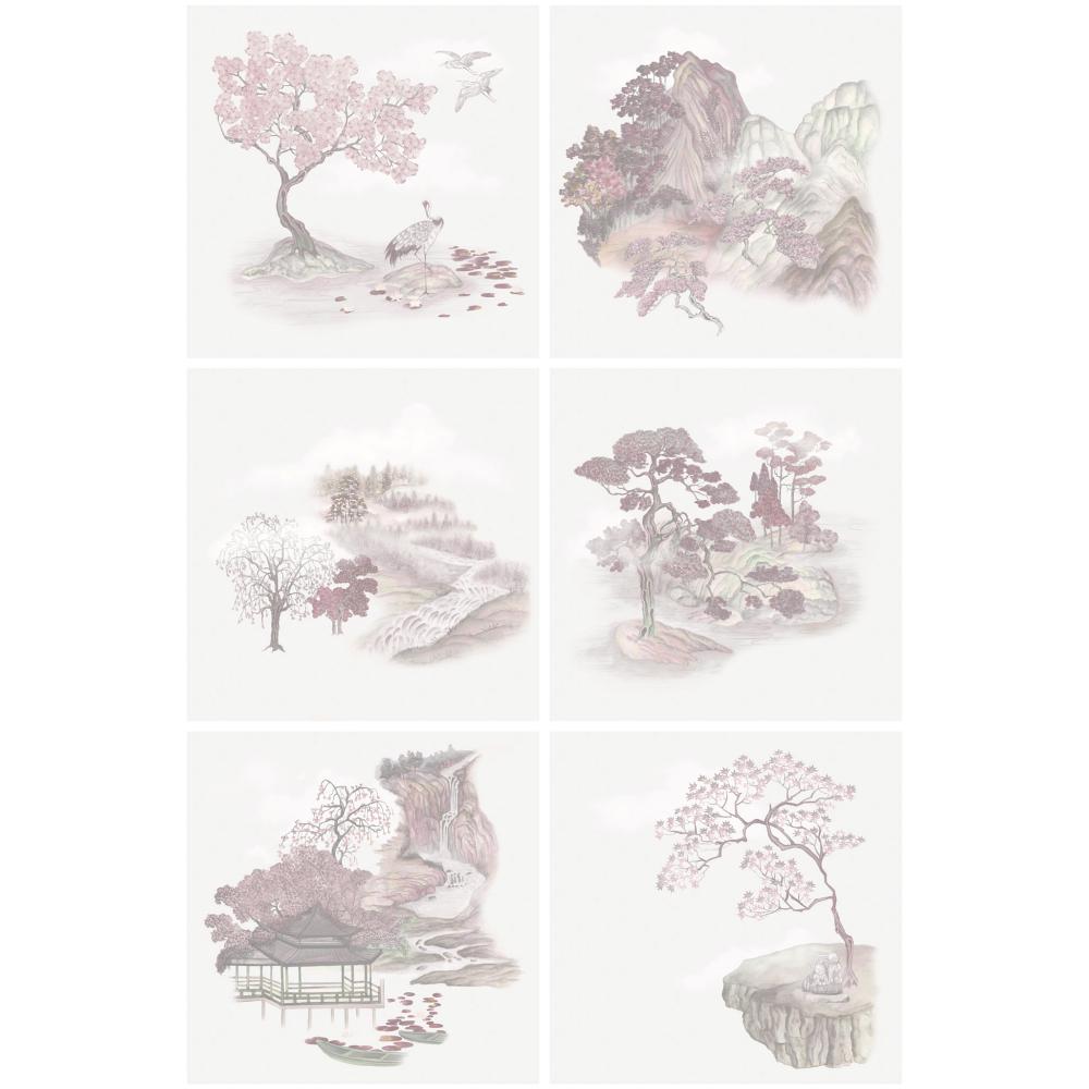 Cole &amp; Son Shinrin Yoku Tile Toile behang 126/10035