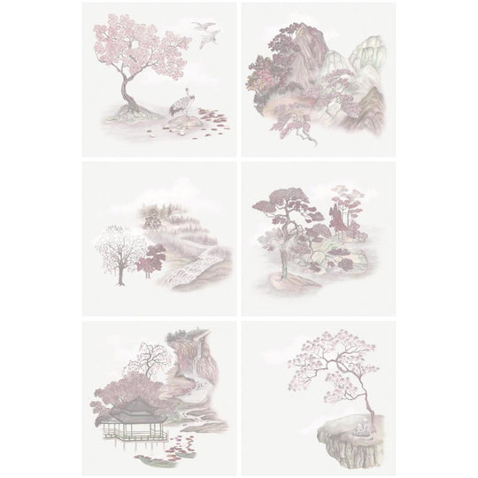 Cole &amp; Son Shinrin Yoku Tile Toile behang 126/10035