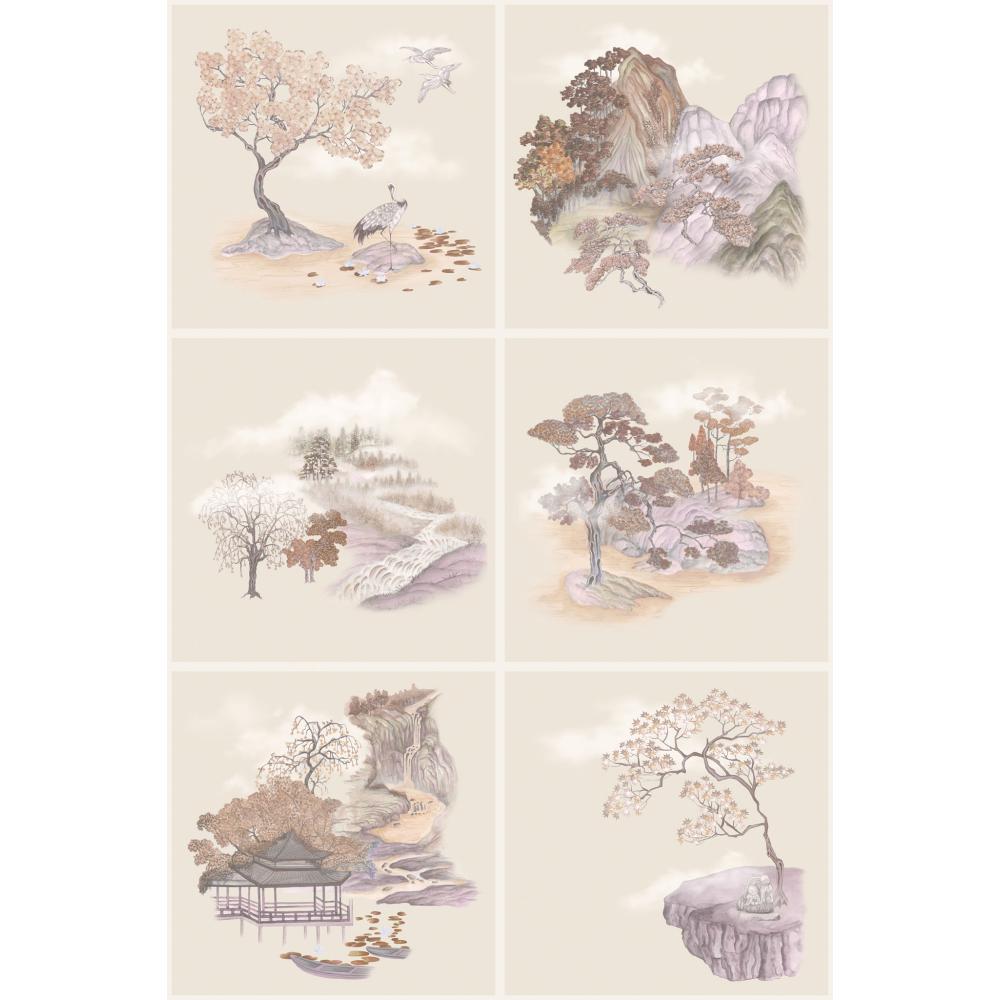 Cole &amp; Son Shinrin Yoku Tile Toile behang 126/10037