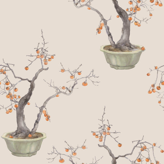 Cole &amp; Son Shinrin Yoku Kaki Persimmon behang 126/2005