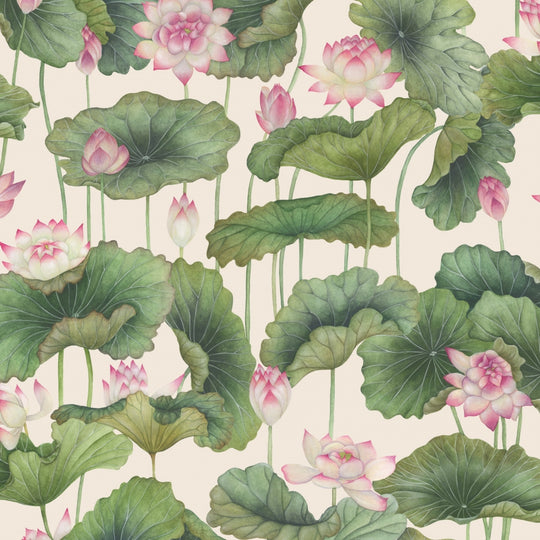 Cole &amp; Son Shinrin Yoku Lily Lotus behang 126/9031