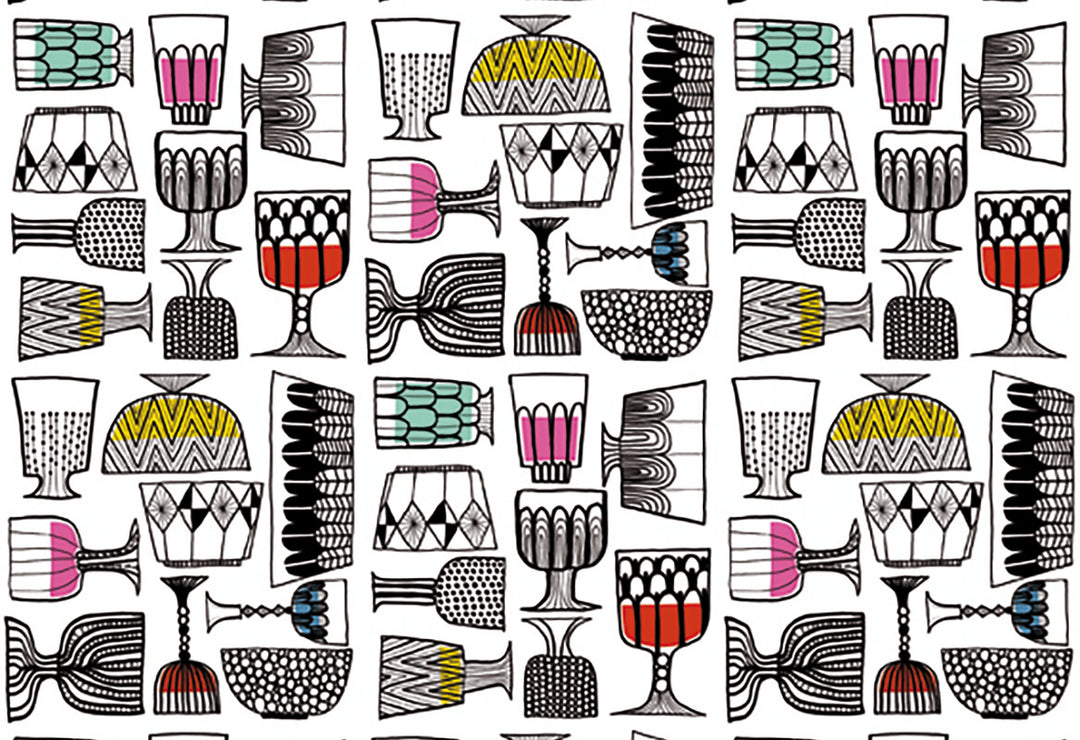 HookedOnWalls Marimekko Volume 05 Kippis behang 14100Afbeelding 1