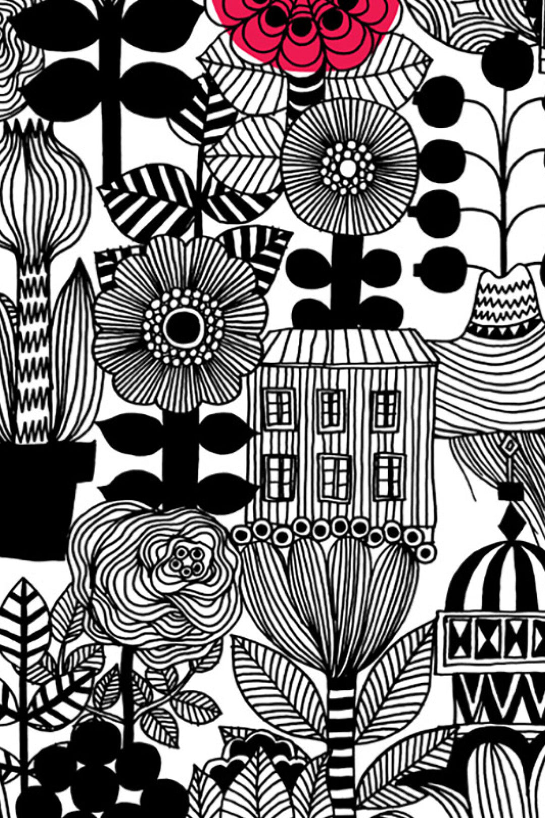 HookedOnWalls Marimekko Volume 05 Lintukoto behang 23306Afbeelding 3