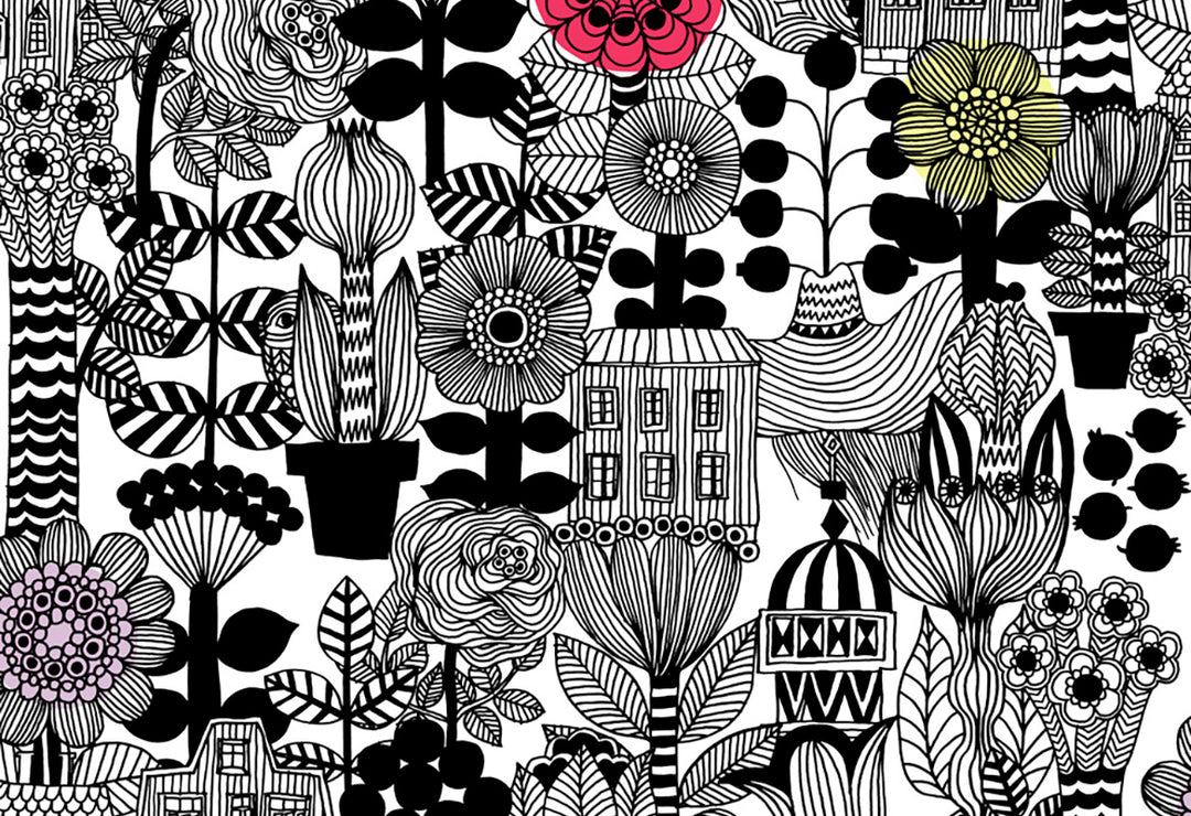 HookedOnWalls Marimekko Volume 05 Lintukoto behang 23306Afbeelding 1