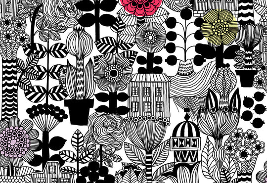 HookedOnWalls Marimekko Volume 05 Lintukoto behang 23306Afbeelding 1
