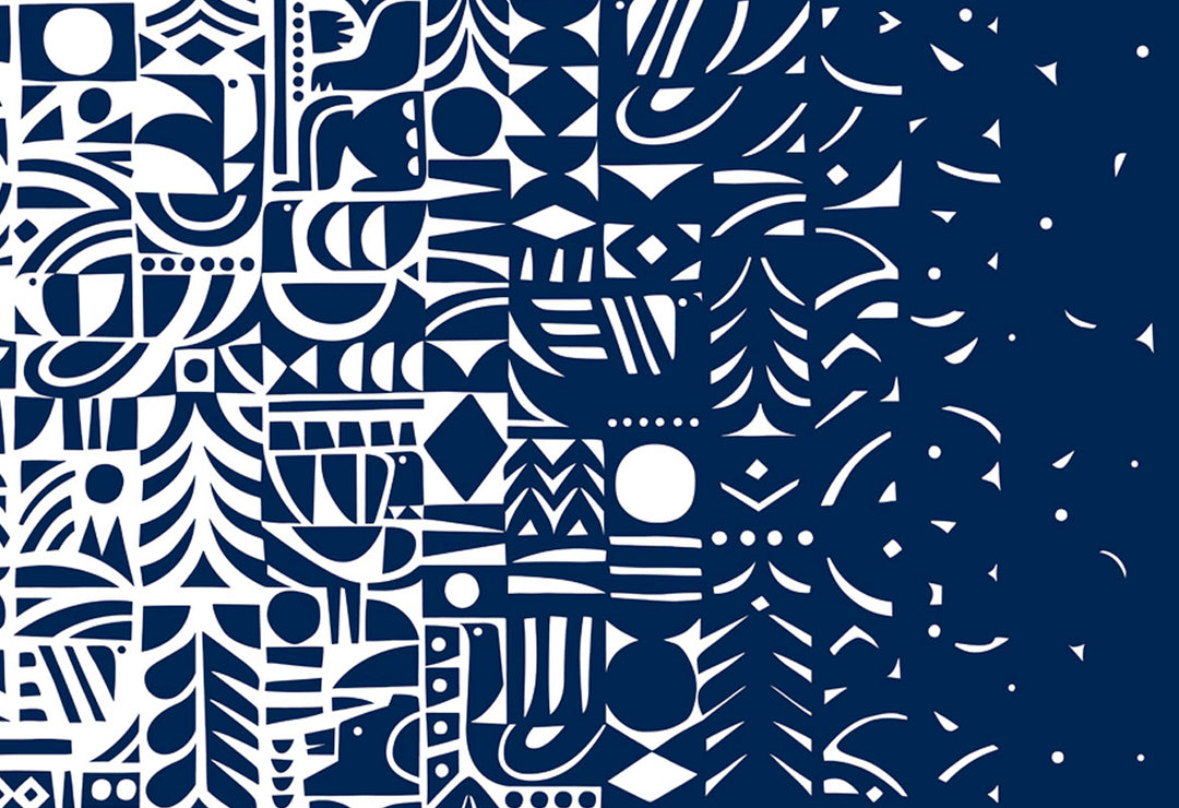 HookedOnWalls Marimekko Volume 05 Yön Varjo behang 23325Afbeelding 1
