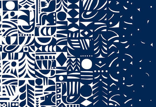 HookedOnWalls Marimekko Volume 05 Yön Varjo behang 23325Afbeelding 1