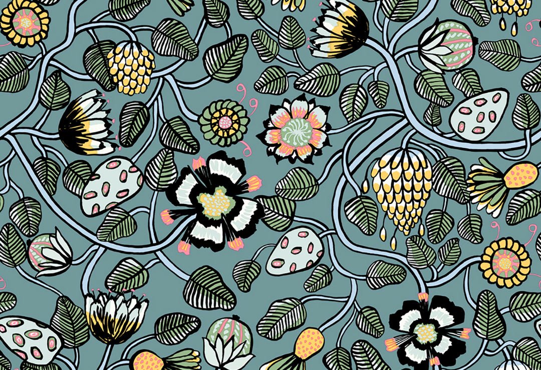 HookedOnWalls Marimekko Volume 05 Pieni Tiara behang 23330Afbeelding 1