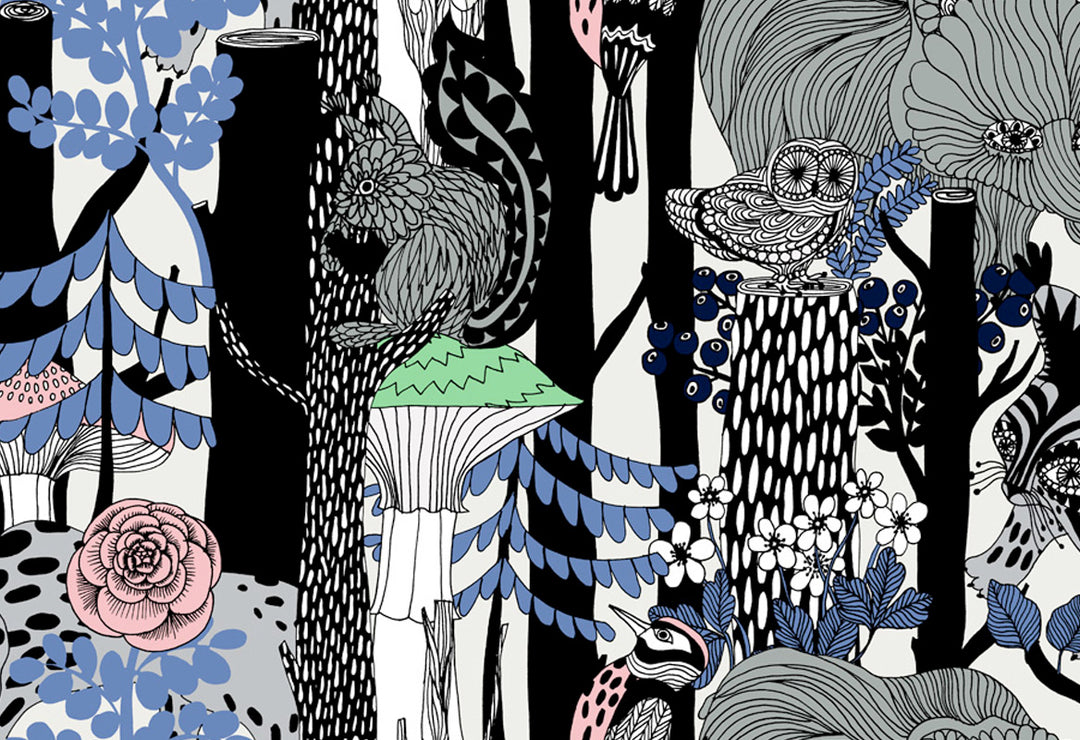 HookedOnWalls Marimekko Volume 05 Veljekset behang 23340Afbeelding 1
