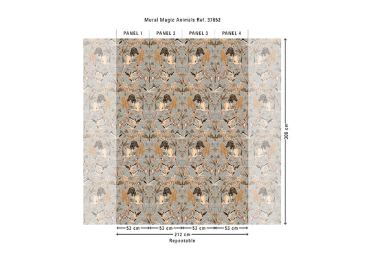 HookedOnWalls Marta Cortese Magic Animals behang 37853Afbeelding 4