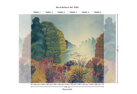 HookedOnWalls Marta Cortese Bellevue behang 37861Afbeelding 4