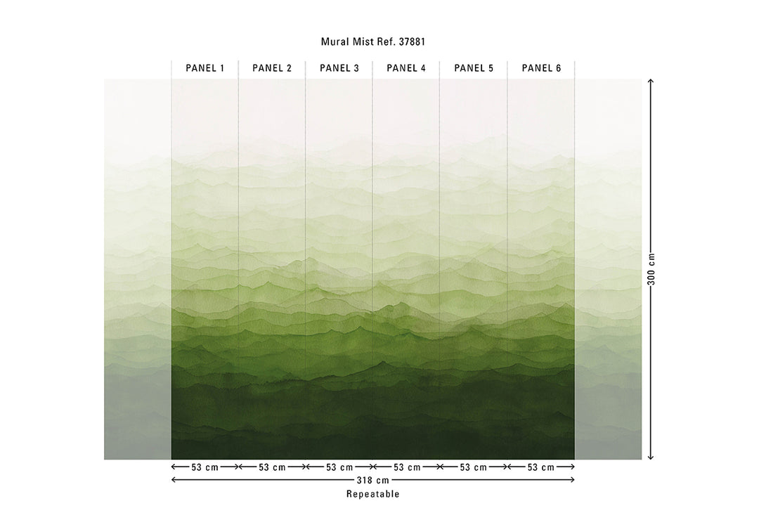 HookedOnWalls Marta Cortese Mist behang 37881Afbeelding 3