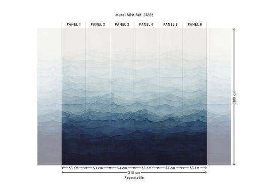 HookedOnWalls Marta Cortese Mist behang 37883Afbeelding 4