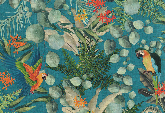HookedOnWalls Lemuria Parrot behang 60622Afbeelding 1