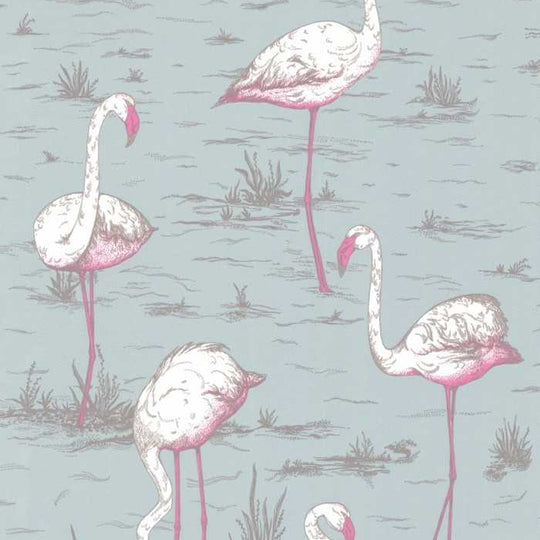 Cole &amp; Son The Contemporary Selection Flamingos behang 66/6044