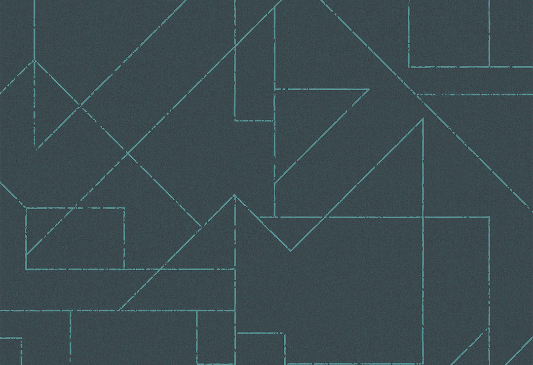 HookedOnWalls Gentle Groove Outline behang 66560Afbeelding 1