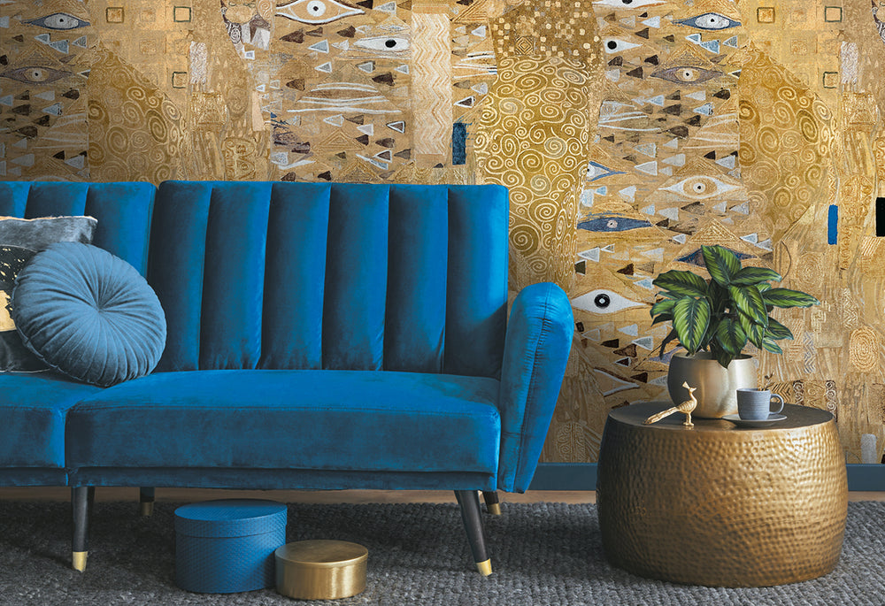 HookedOnWalls Academy Adèle - metallic behang 25681Afbeelding 2
