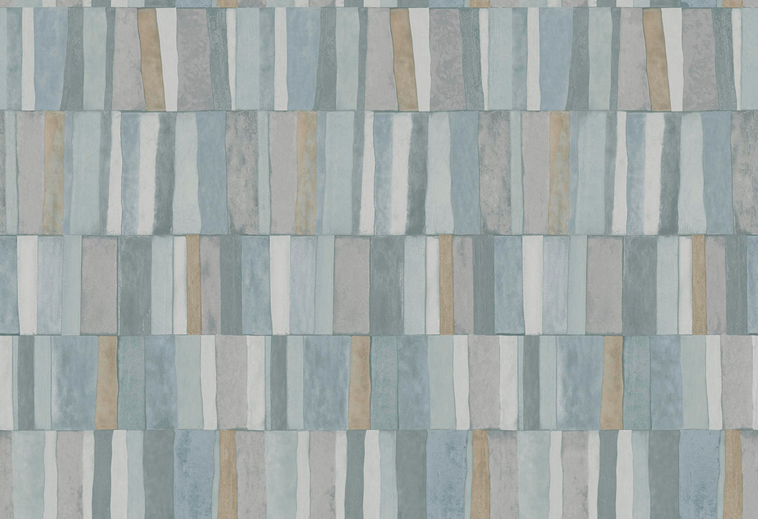 HookedOnWalls Academy Ritter Tiles behang 25613Afbeelding 1