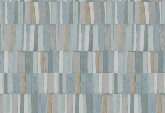 HookedOnWalls Academy Ritter Tiles behang 25613Afbeelding 1