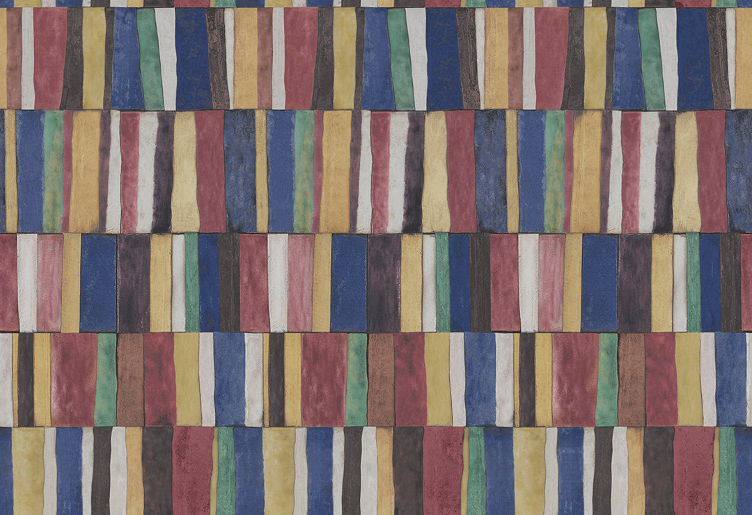 HookedOnWalls Academy Ritter Tiles behang 25610Afbeelding 1