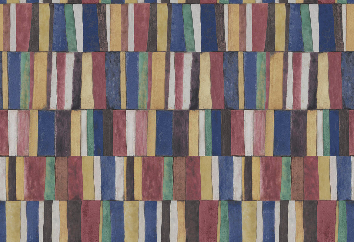 HookedOnWalls Academy Ritter Tiles behang 25610Afbeelding 1