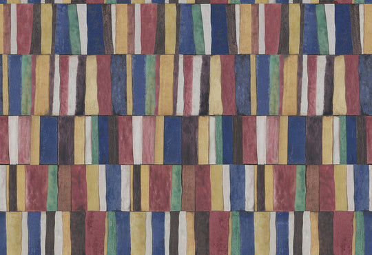 HookedOnWalls Academy Ritter Tiles behang 25610Afbeelding 1
