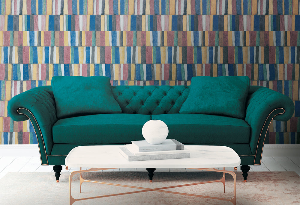 HookedOnWalls Academy Ritter Tiles behang 25610Afbeelding 2