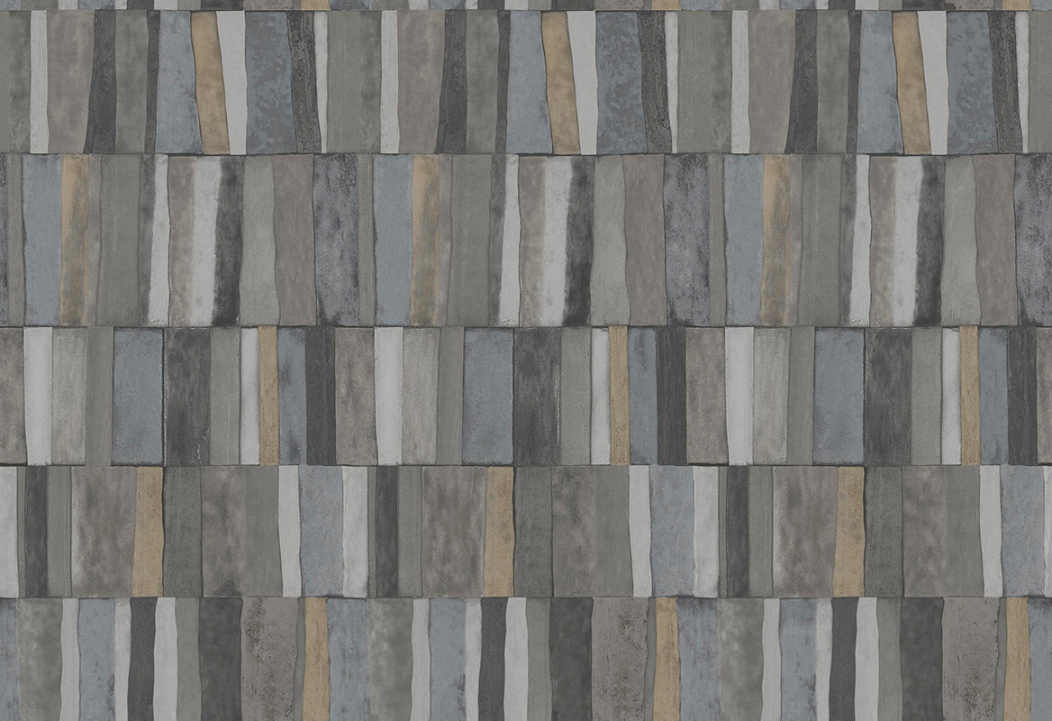 HookedOnWalls Academy Ritter Tiles behang 25614Afbeelding 1