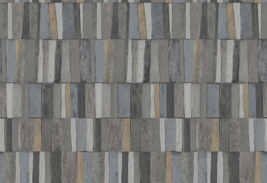 HookedOnWalls Academy Ritter Tiles behang 25614Afbeelding 1