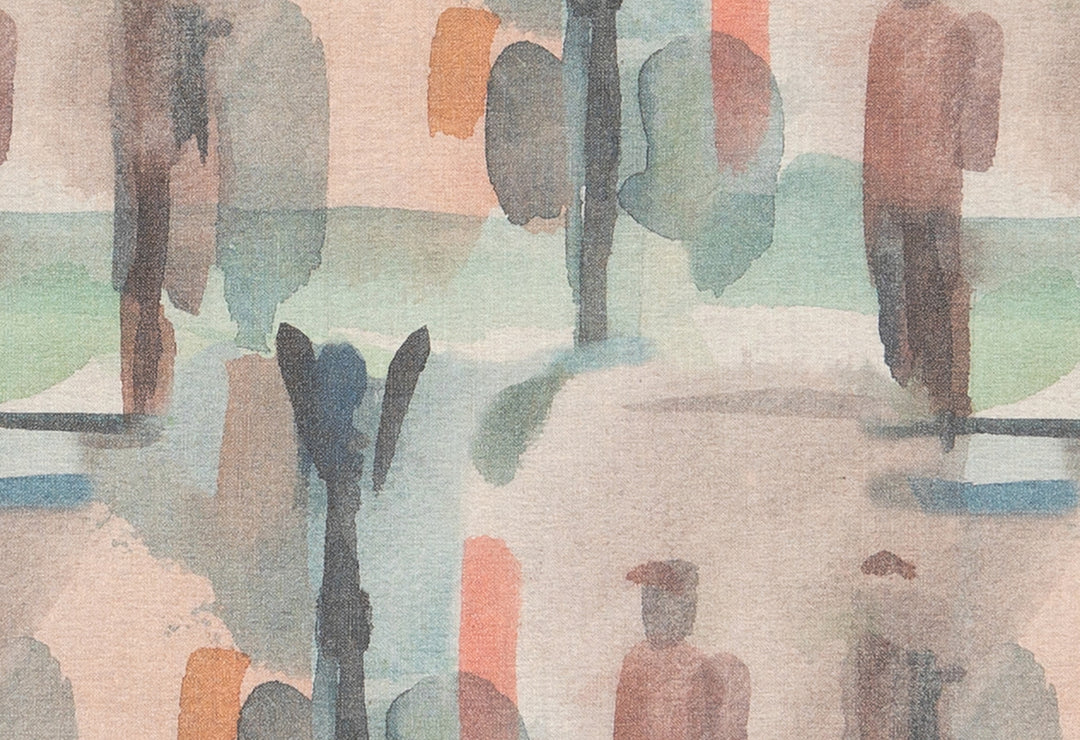 HookedOnWalls Aquarel Passant behang 27710Afbeelding 1