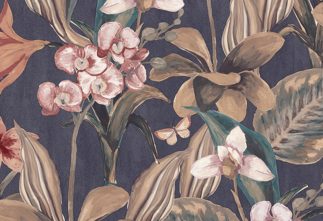 HookedOnWalls Breeze Orchidea behang BR24084Afbeelding 1