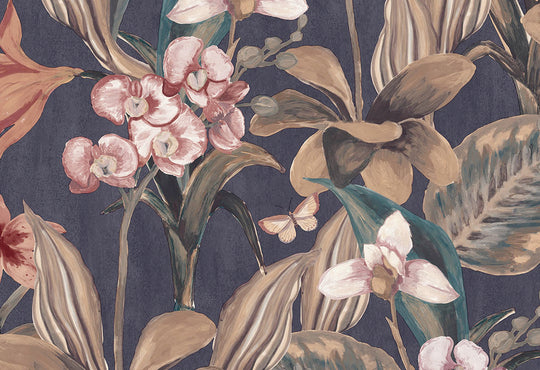 HookedOnWalls Breeze Orchidea behang BR24084Afbeelding 1