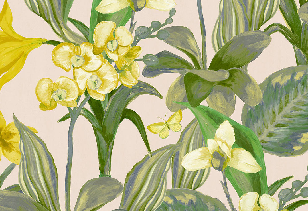 HookedOnWalls Breeze Orchidea behang BR24082Afbeelding 1
