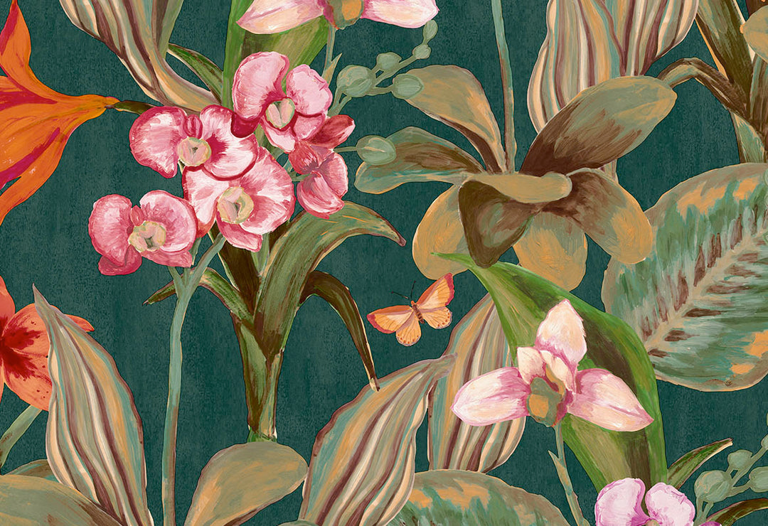 HookedOnWalls Breeze Orchidea behang BR24083Afbeelding 1