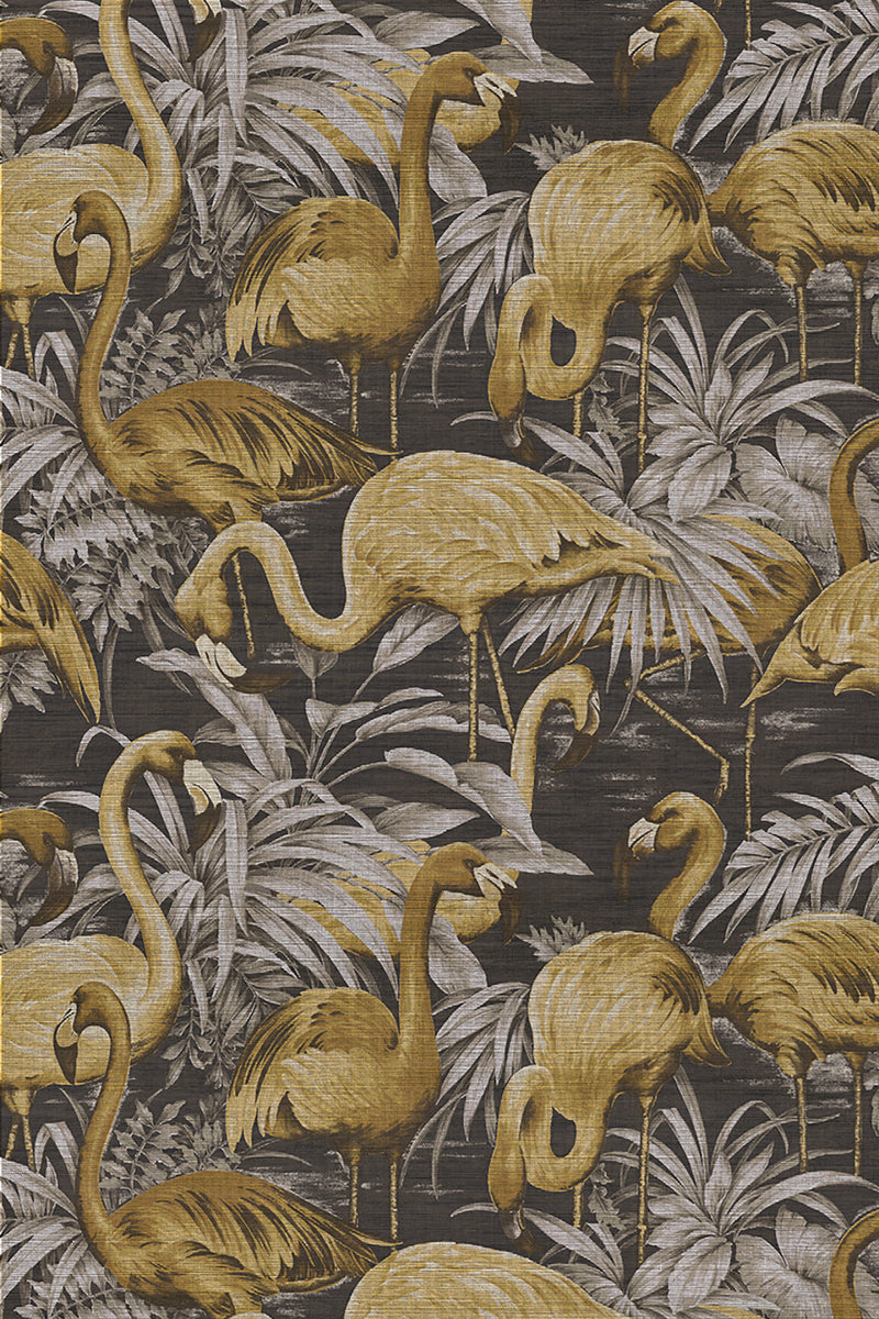 ARTE Flamingo Curiosa 31540 afbeelding 1 "Goud","Goud","Geel","Bruin"