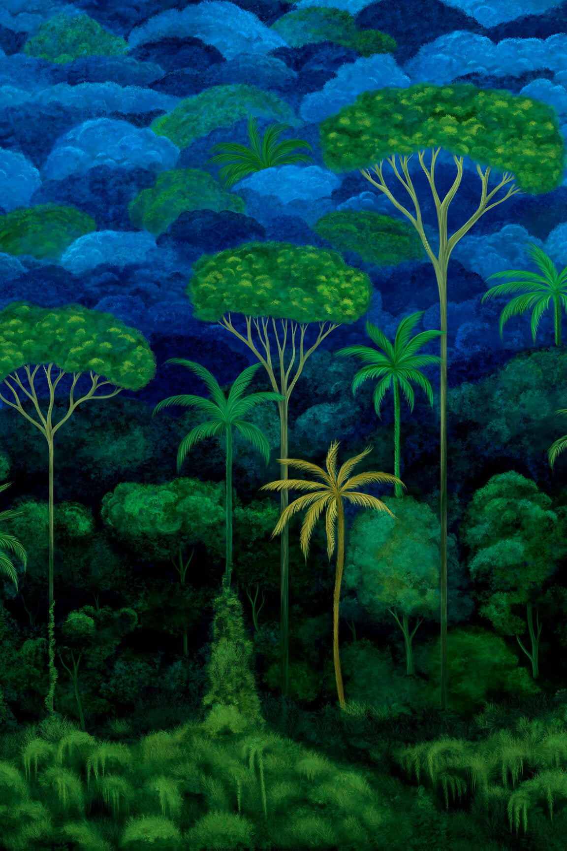 ARTE Ciel Tropical Décors & Panoramiques 97650 afbeelding 1 "Blauw"