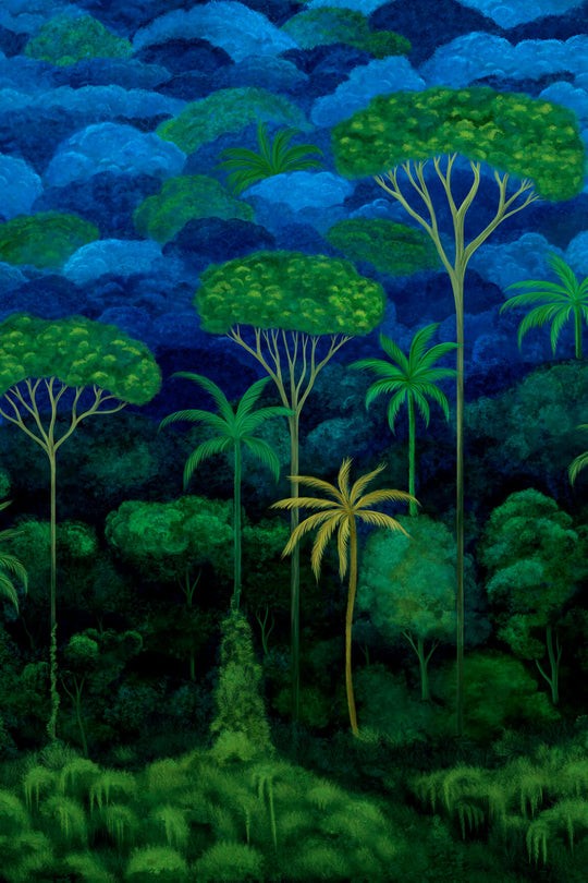 ARTE Ciel Tropical Décors &amp; Panoramiques 97650 afbeelding 1 "Blauw"