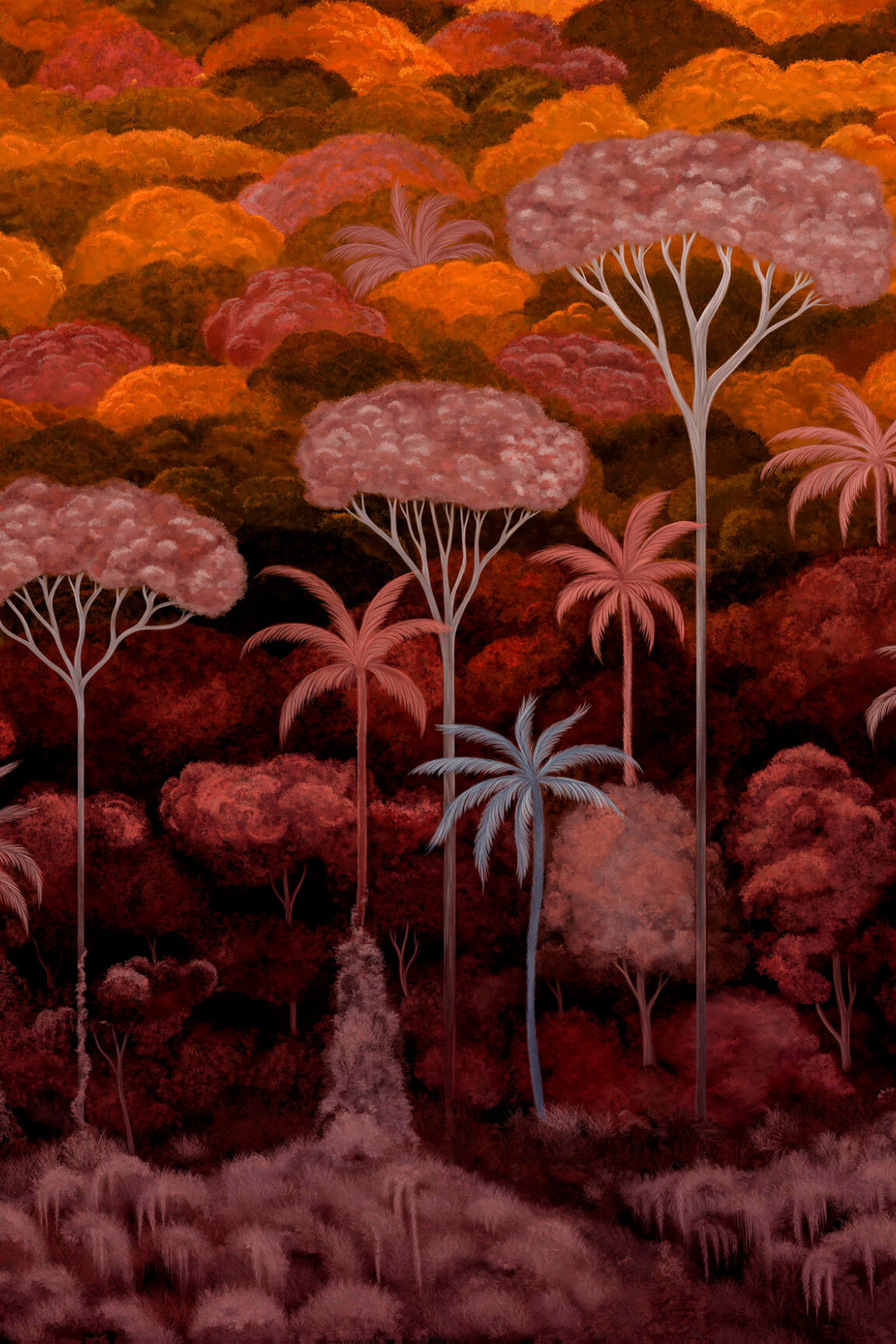 ARTE Ciel Tropical Décors & Panoramiques 97651 afbeelding 1 "Rood"