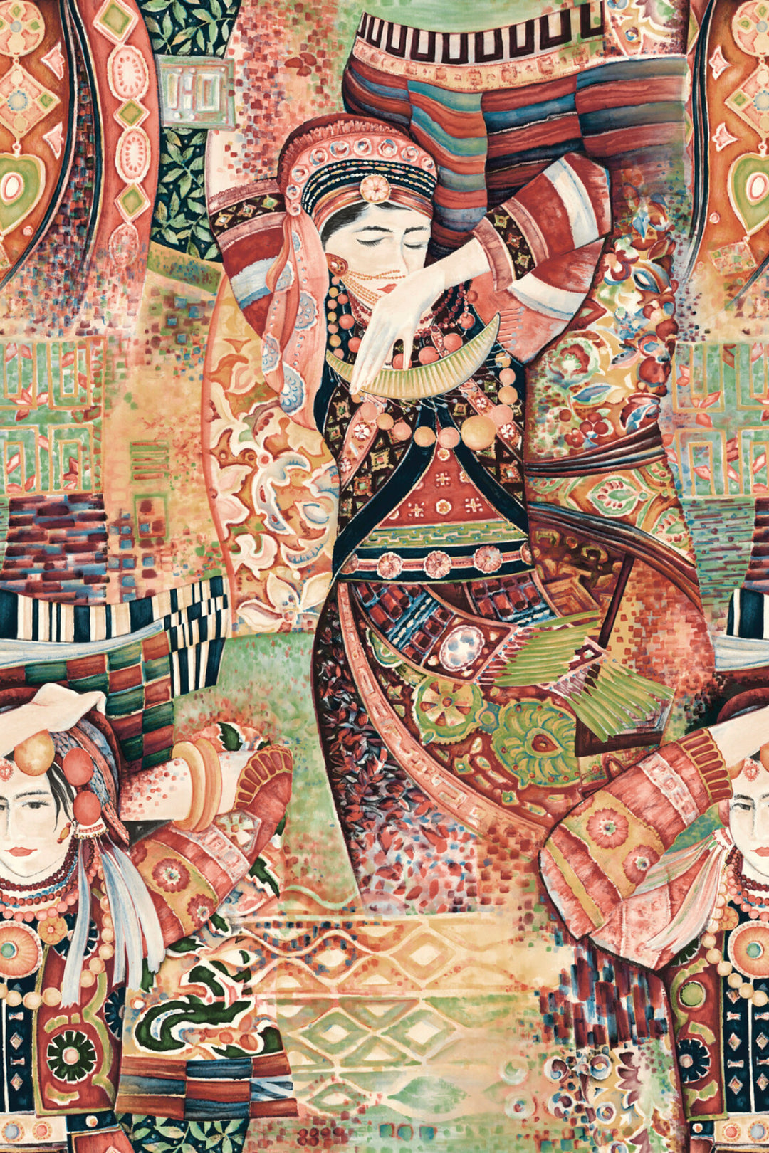 ARTE Odisha Dance Décors & Panoramiques 97641 afbeelding 1 "Multi"