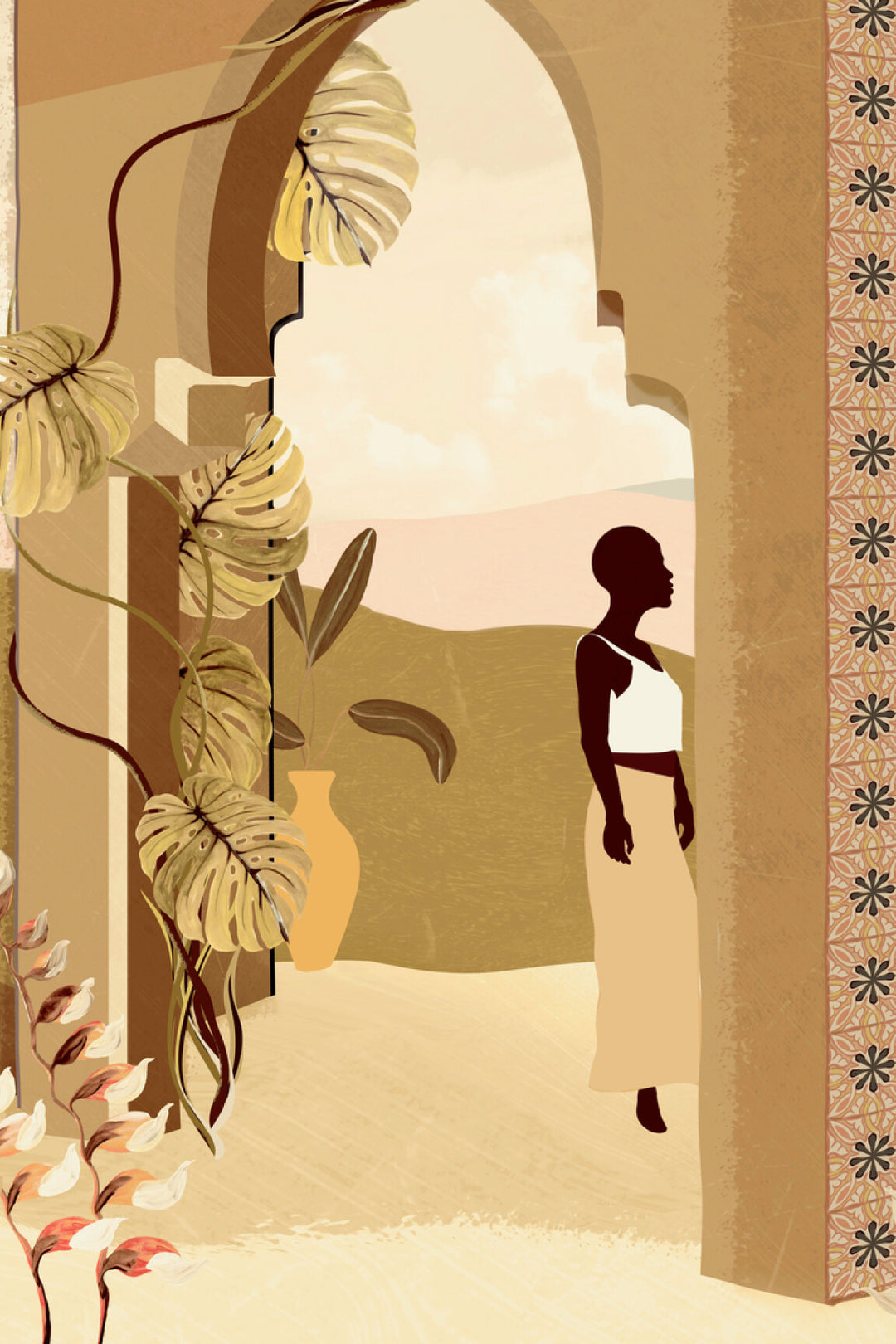 ARTE Les Mystères de Madagascar Décors & Panoramiques 97531 afbeelding 1 "Naturel"