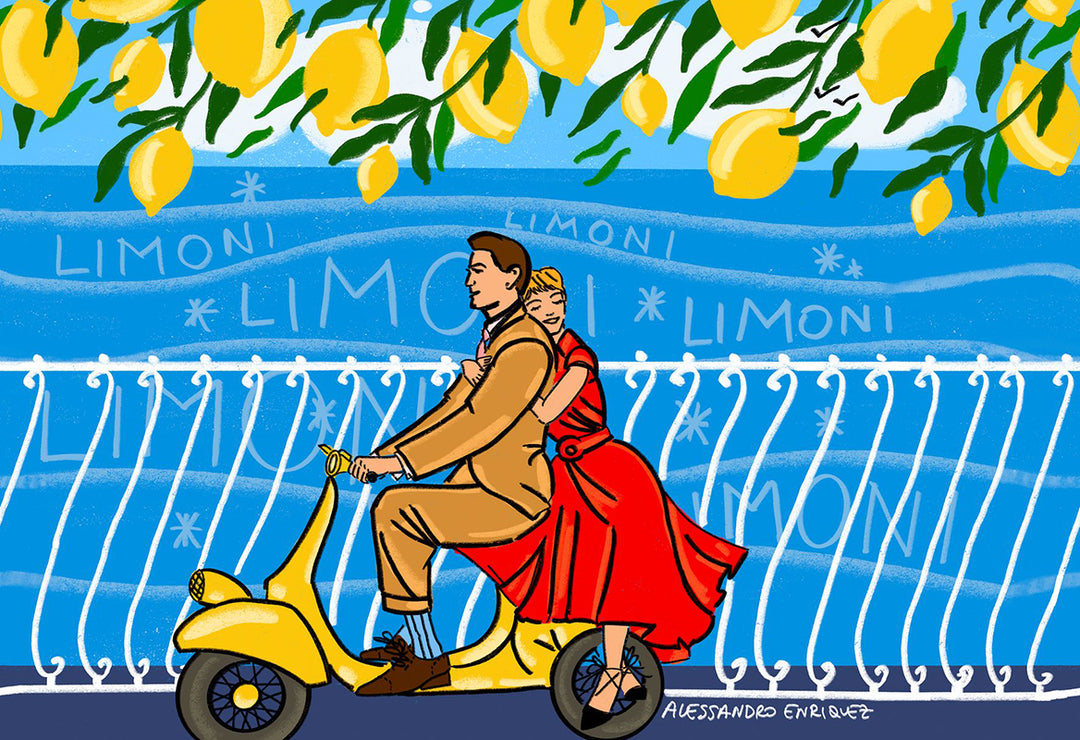 HookedOnWalls Enriquezland Amalfi behang 25538Afbeelding 1