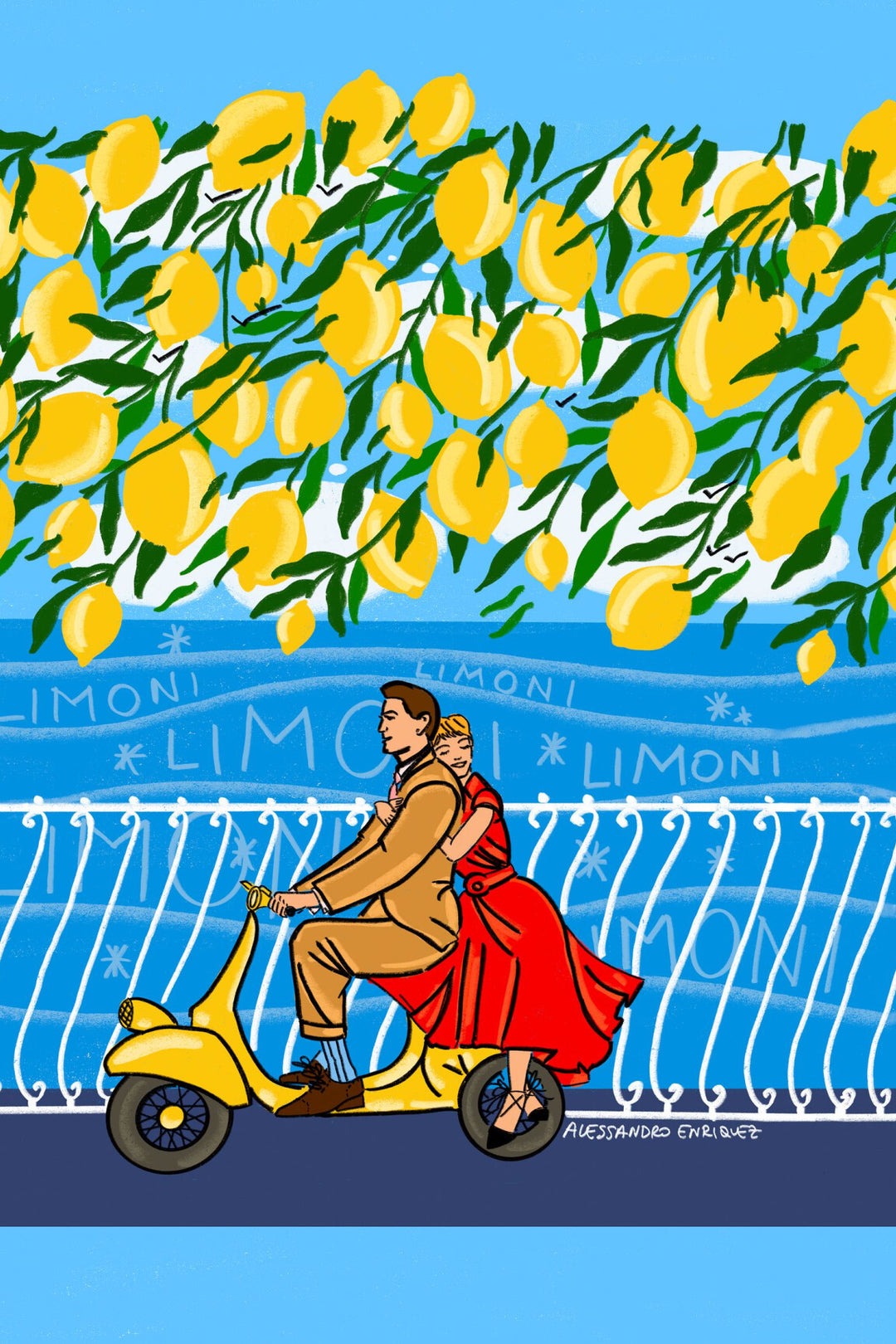 HookedOnWalls Enriquezland Amalfi behang 25538Afbeelding 3