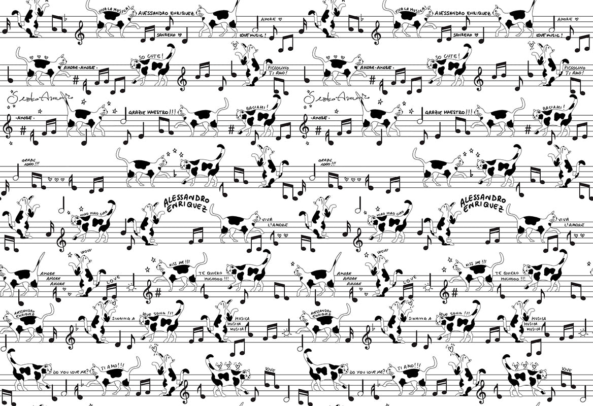 HookedOnWalls Enriquezland Musicisti behang 25512Afbeelding 1